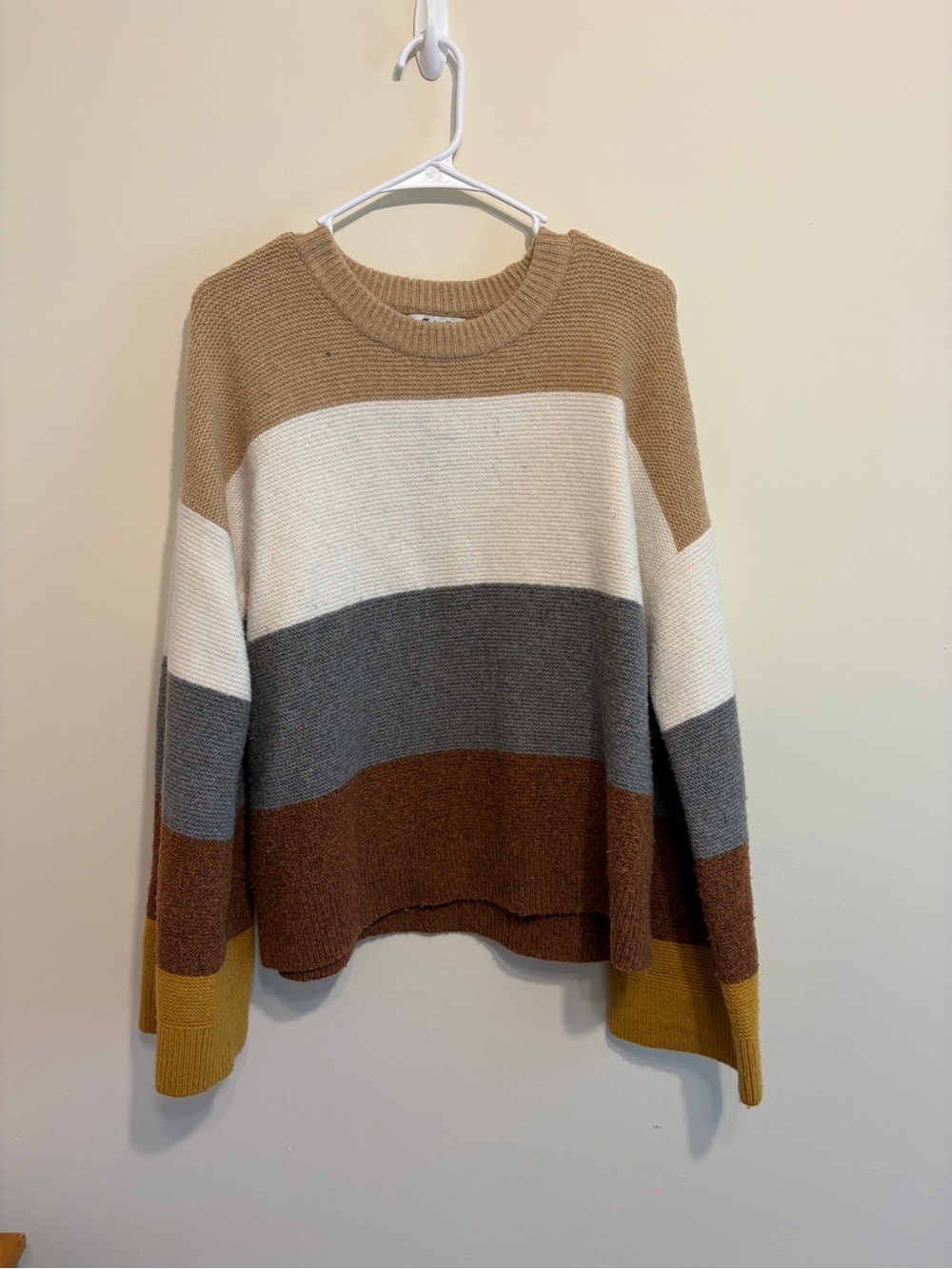 Madewell Striped Crewneck Sweater